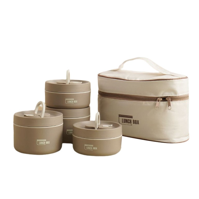 Insulated Stainless Steel Lunch Box with Leak-Proof Seal for Work, School & Travel | Keeps Food Hot for Hours | Double-Wall Food Container | Thomler
