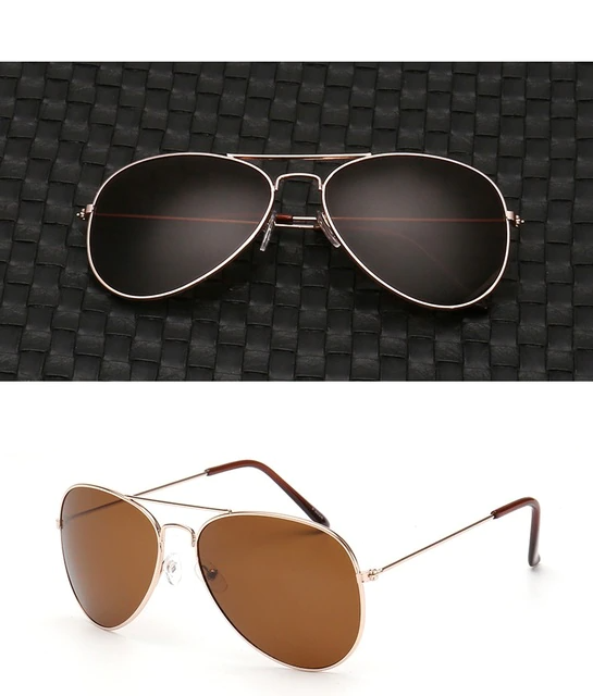 Polarized Aviator Sunglasses for Men & Women – UV400 Protection, Anti-Reflective Lenses, Scratch-Resistant Metal Frame | Thomler