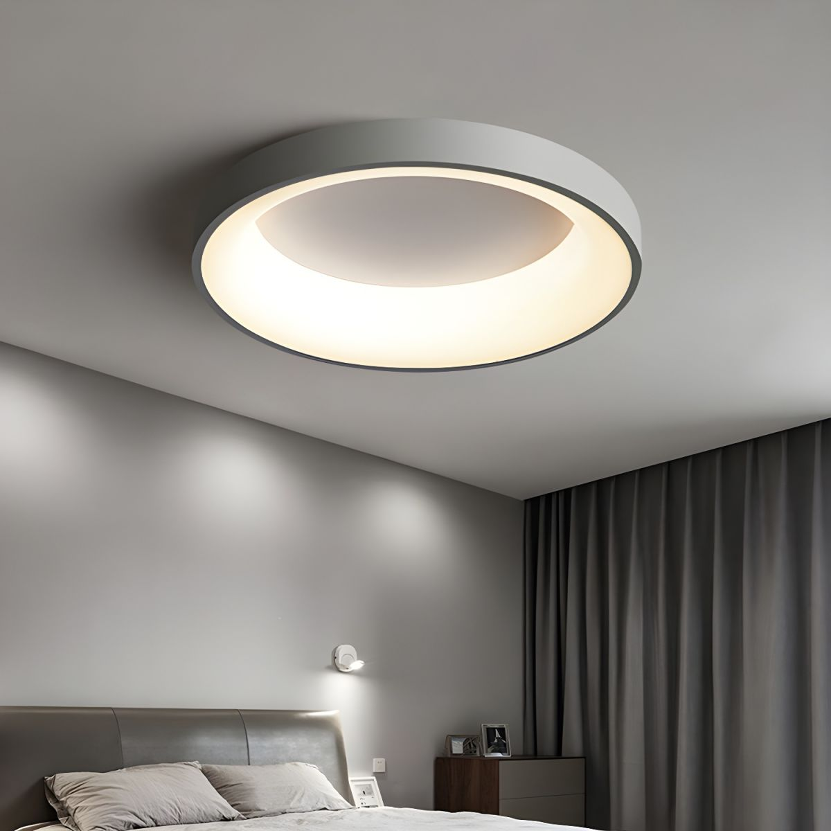 Ceiling Light Iron Acrylic LED 220–240V Round Low Ceiling Bedroom Hallway Flush Mount Living Room Lighting | Thomler