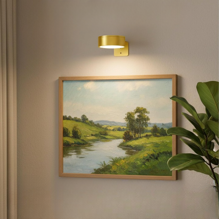 Battery-Powered Picture Light with Remote – Magnetic Mount LED Artwork Spotlight for Frames & Wall Displays | Thomler