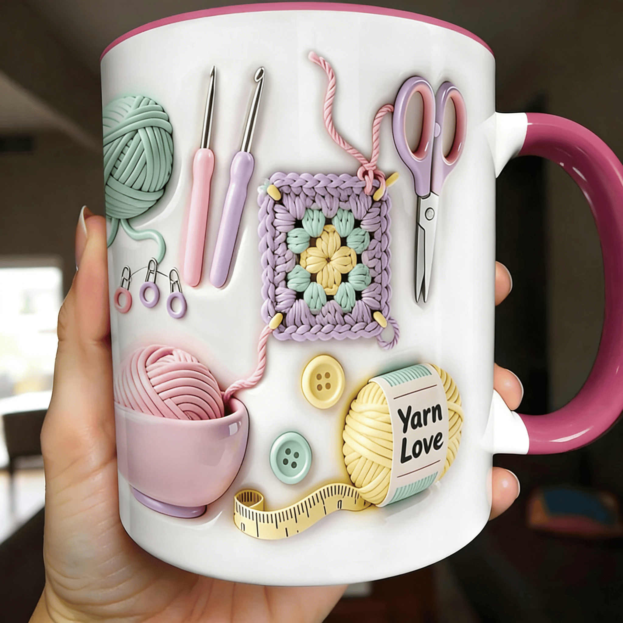 StitchMuse — Kreative Keramik Tasse | 1+1 GRATIS