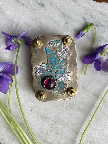 Compact Metal Botanical Press for Dried Flowers & Leaves – Portable Travel Herbarium Kit for Nature Journaling & Resin Crafts | Thomler