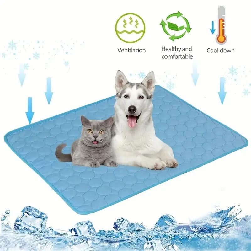 Breathable Summer Comfort Mat for Dogs & Cats – Cool-Touch Surface, Quilted Design for Indoor Use | Thomler