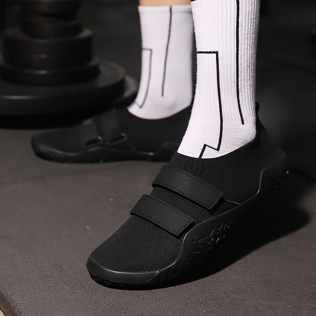 Zero-Drop Weightlifting Shoes with Flat Sole for Squats, Deadlifts & Gym Training | Thomler
