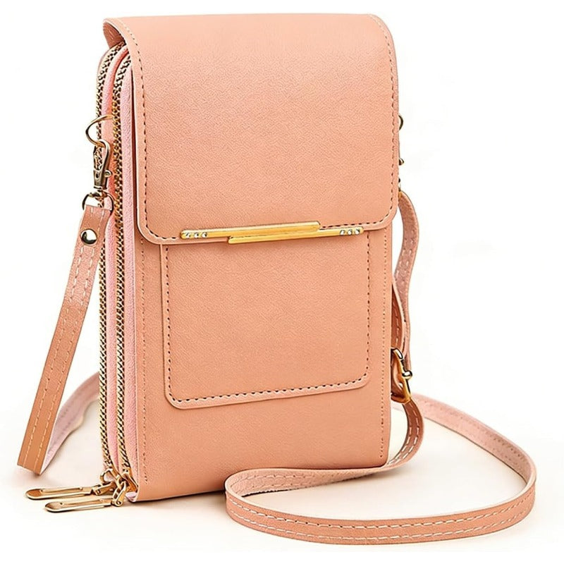 Touchscreen Crossbody Phone Wallet with RFID Blocking for Women – Holds 6.7 Inch Smartphones, Cards & Essentials | Thomler