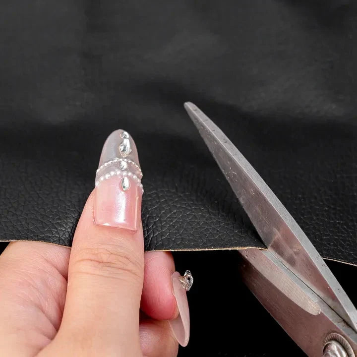 Self-Adhesive Leather Repair Patch for Couches Seats Bags Jackets | Trimmable Waterproof PU Leather Repair Sheet for Furniture Car | Thomler