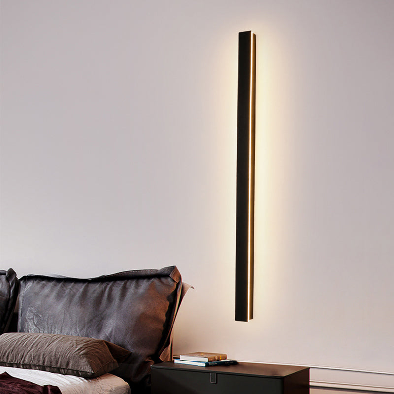 Wall Lamp Metal Linear LED 78.7 in Outdoor Garden Patio Waterproof Modern Minimalist Exterior Lighting Fixture | Thomler