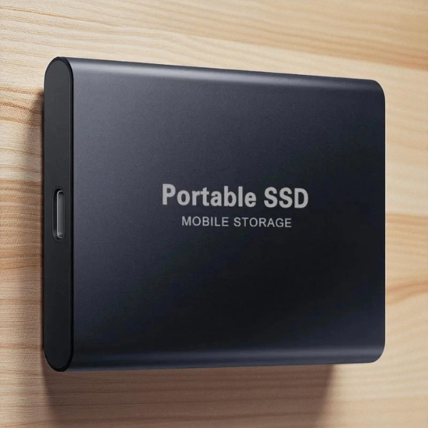 External Solid State Drive Impact-Resistant 1 TB Portable Storage USB 1050 MB/s Fast File Transfer | Thomler
