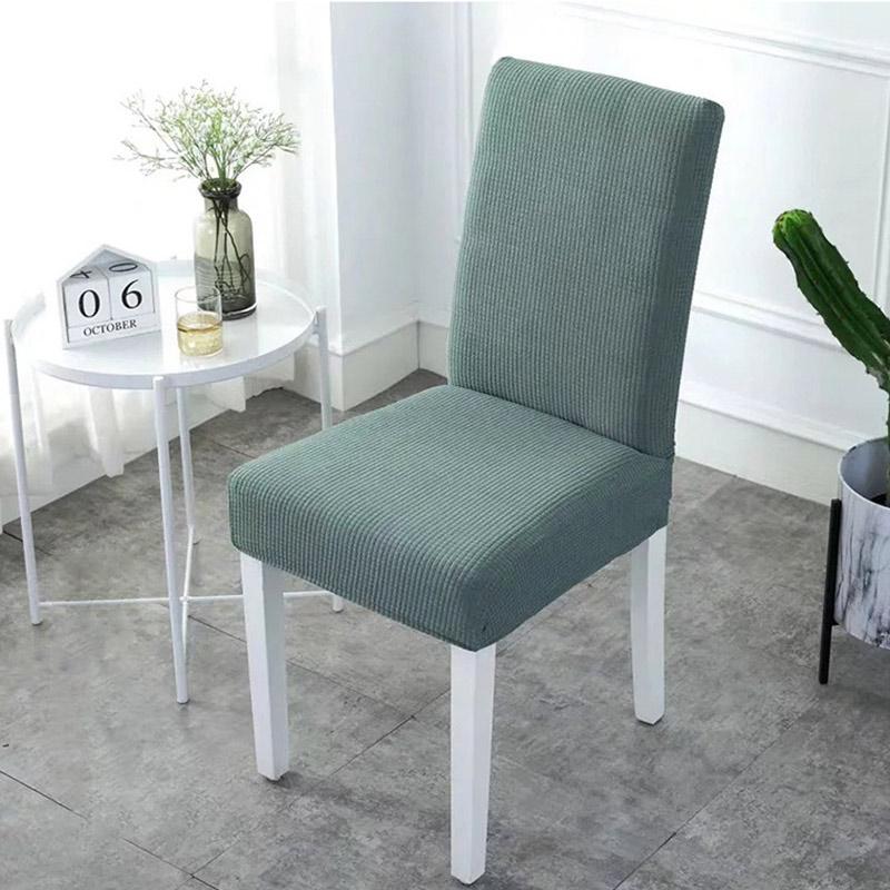 Stretchy Chair Covers Set – Fresh Look Protection for Dining Seats | 4-Pack | Thomler
