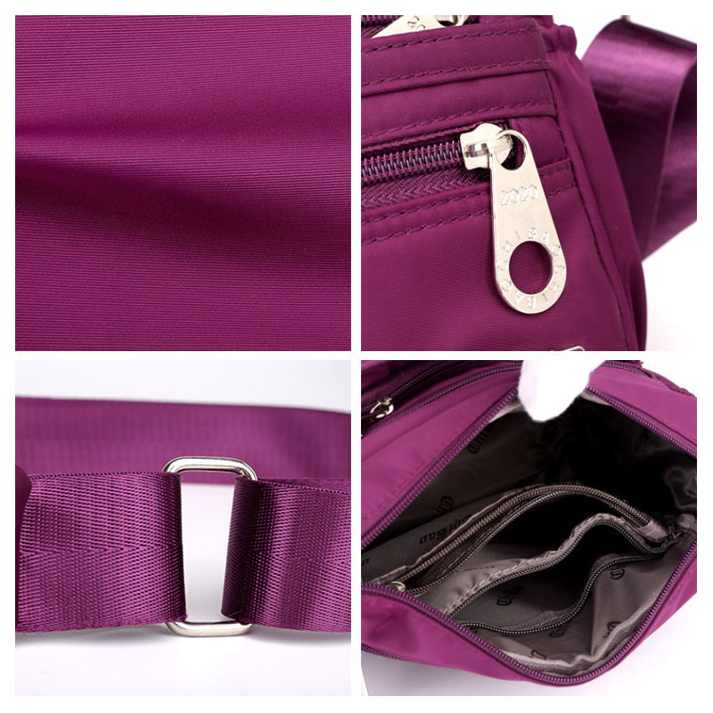 Women's Nylon Crossbody Bag with Water-Resistant Finish & Adjustable Strap for Travel, Work & Everyday Carry | Thomler