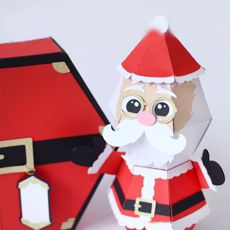 Santa Claus 3D Pop-Up Surprise Card for Christmas Pranks and Holiday Fun | Thomler