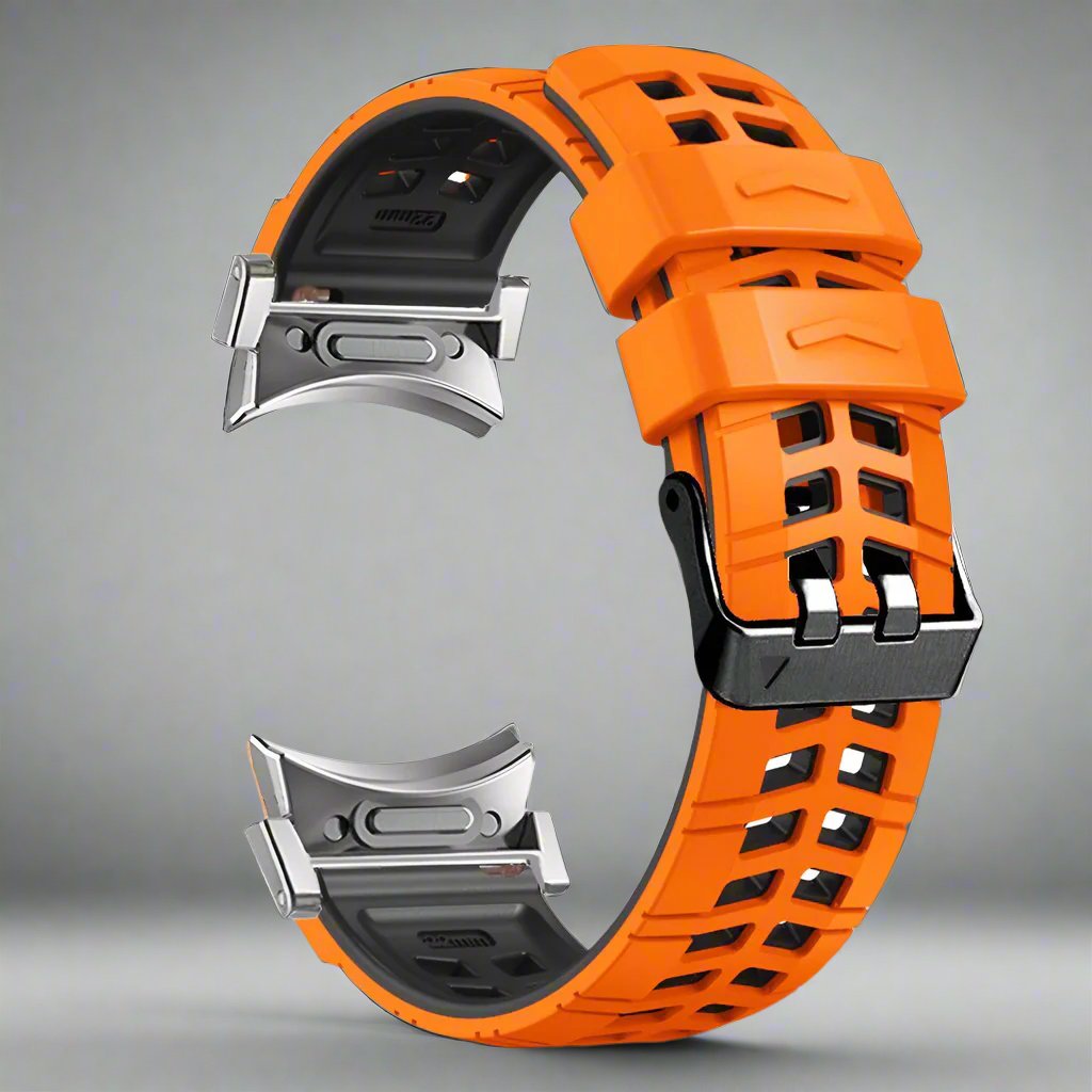 Flexible Silicone Galaxy Watch Ultra Band – Sport Strap for 47mm Ultra, Ultra 2 & 2025 Models – Adjustable Buckle Replacement Wristband | Thomler