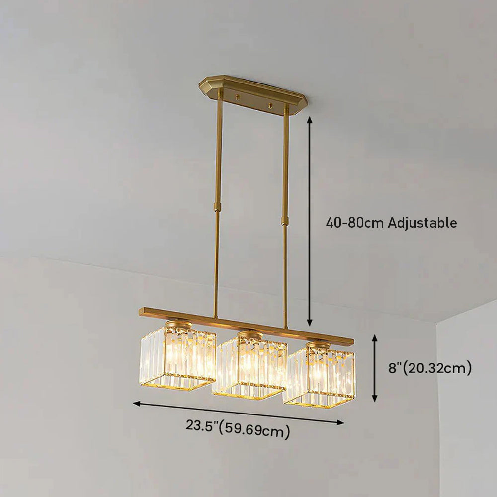Hanglamp Eettafel Glas Zwart Goud 3 Of 4 Lichts E27 Modern | Sansoti