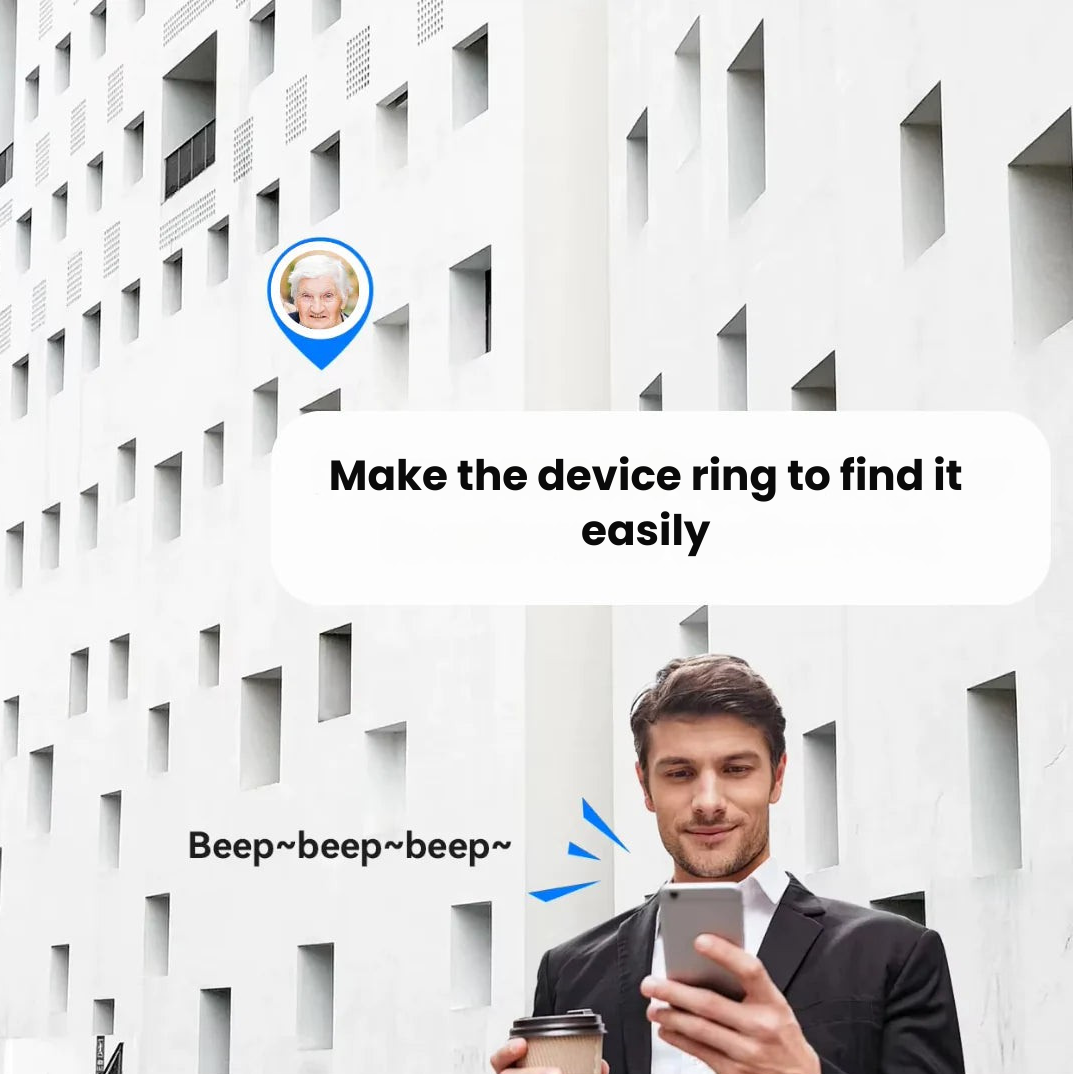 Portable Location Finder for Older Adults – Live Position Monitoring, Fee-Free Operation | Thomler
