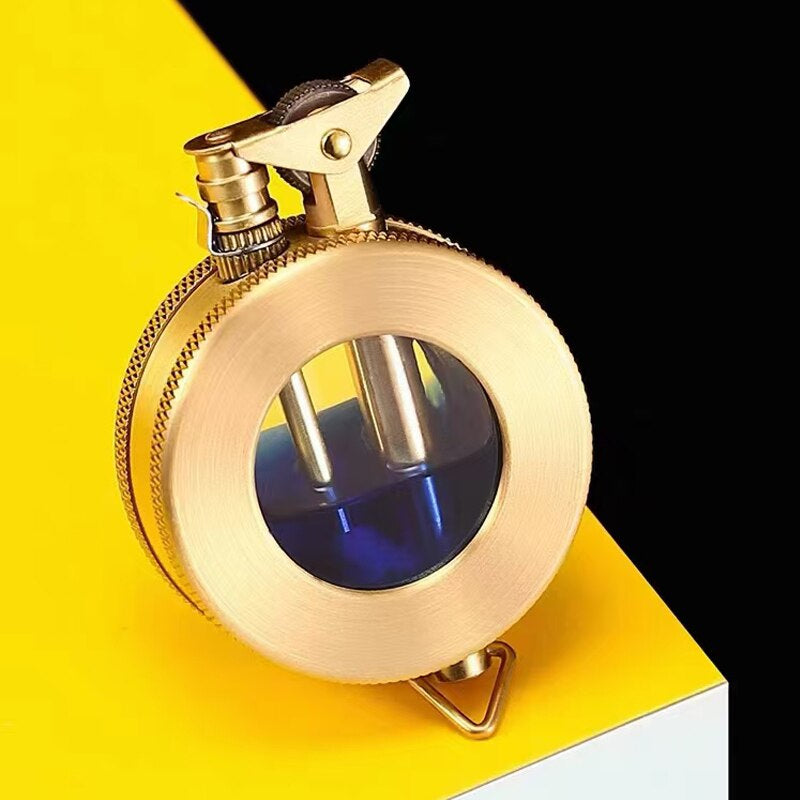 Vintage Metal Fuel Lighter with Classic Windproof Design for Everyday Use & Gifts | Thomler