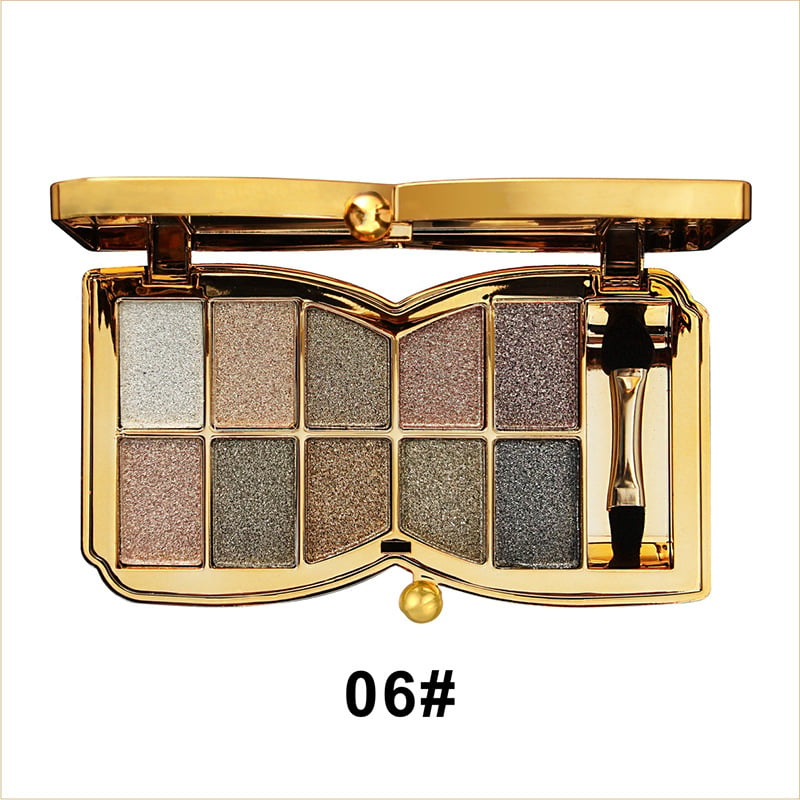 ShimmerGlam Pro – 10-farbige Glitzerpalette | 50% RABATT