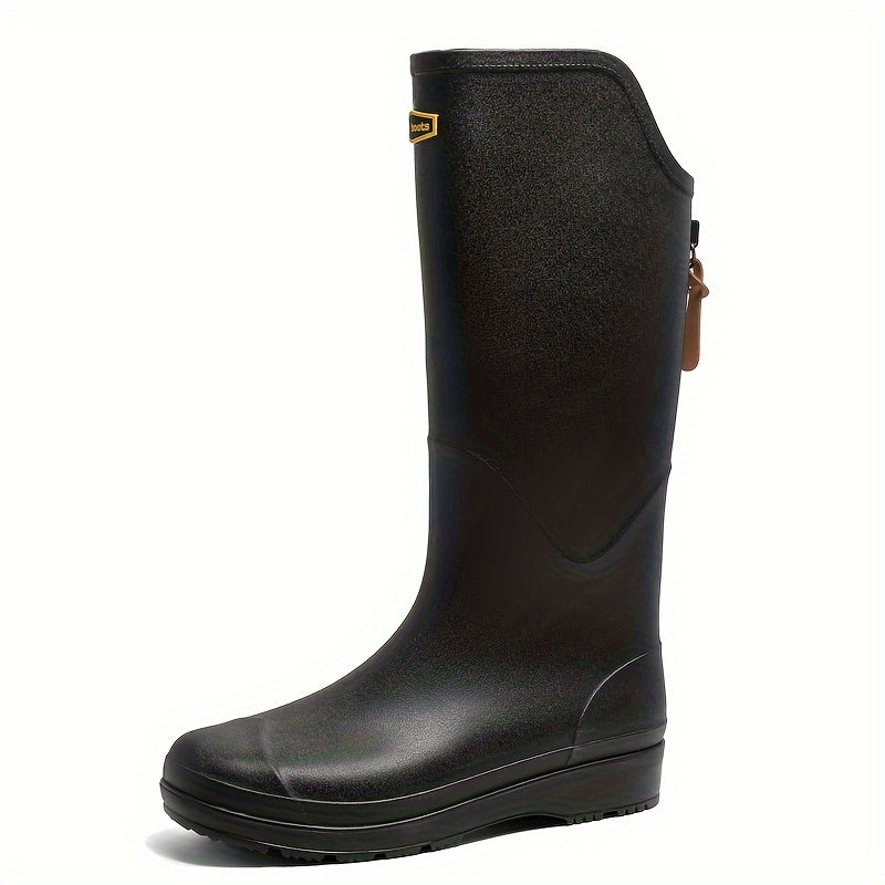 Tall Waterproof Rain Boots for Women – Anti-Slip Outdoor Footwear for Wet Weather, Garden, Festivals | Thomler