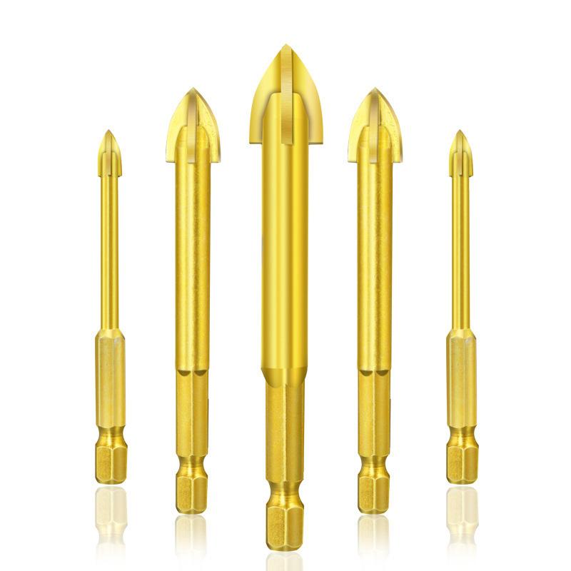 Carbide Drill Bit Set for Tile, Glass & Marble – Precision Drilling Without Water | Thomler