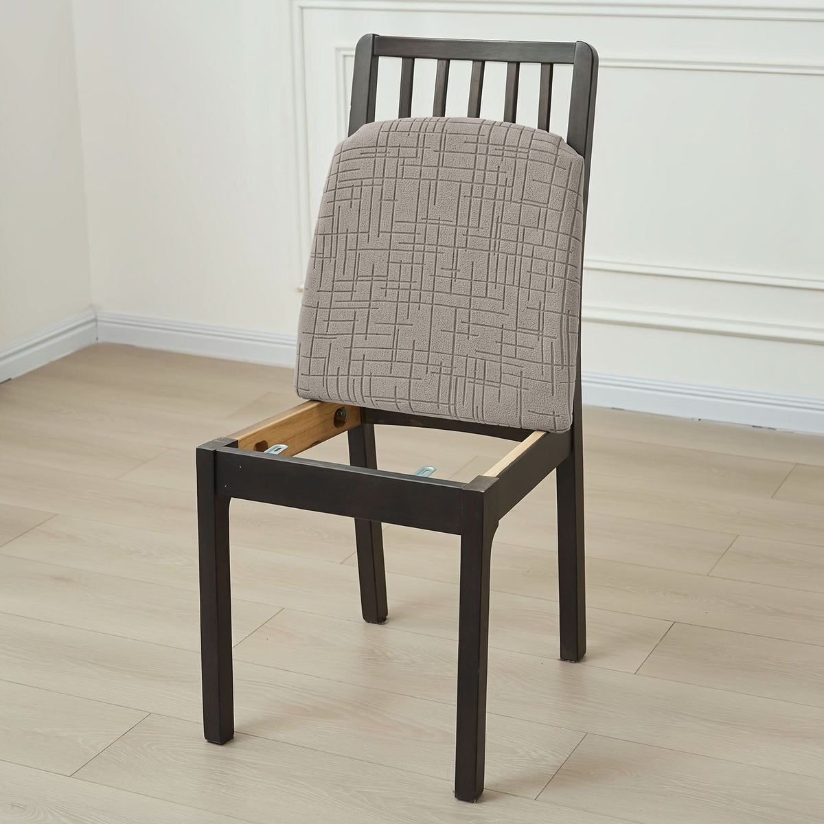 Stretch Dining Chair Slipcover Set – Removable Washable Seat Protectors for Kitchen & Dining Room Chairs, Spandex Furniture Covers for | Thomler