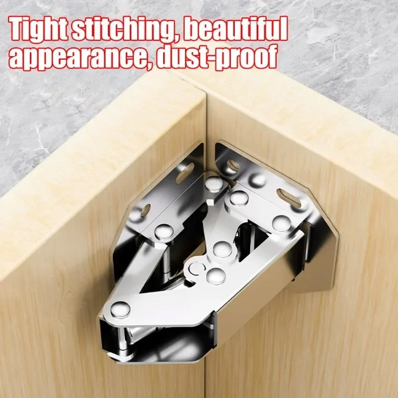 Hydraulic Soft-Close Door Hardware Set – Quiet Operation, Steel Build for Kitchen & Bath Cupboards | Thomler