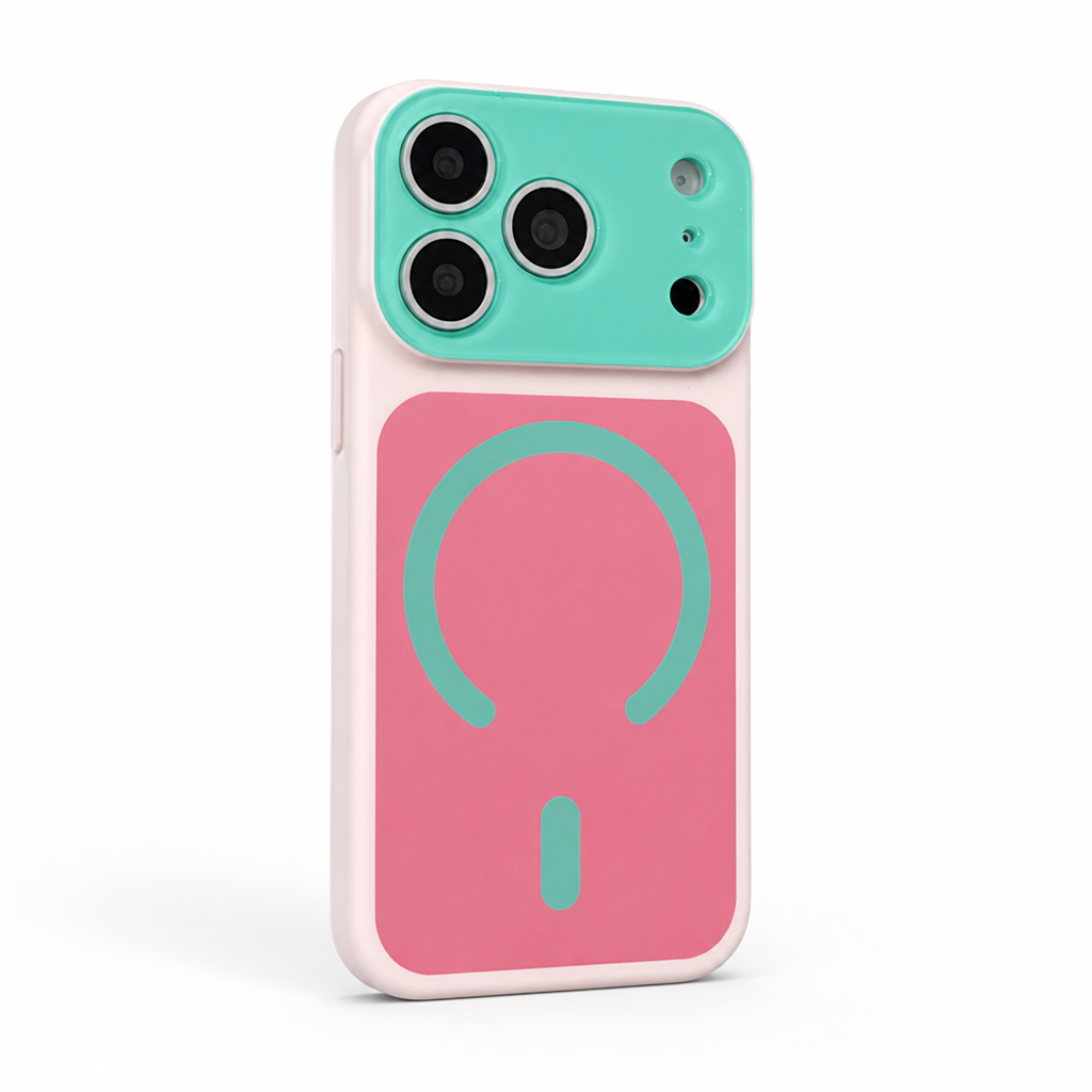 Reinforced-Corner Magnetic Phone Case with Drop Protection & Wireless Charging Alignment for iPhone 13-17 Series | Thomler