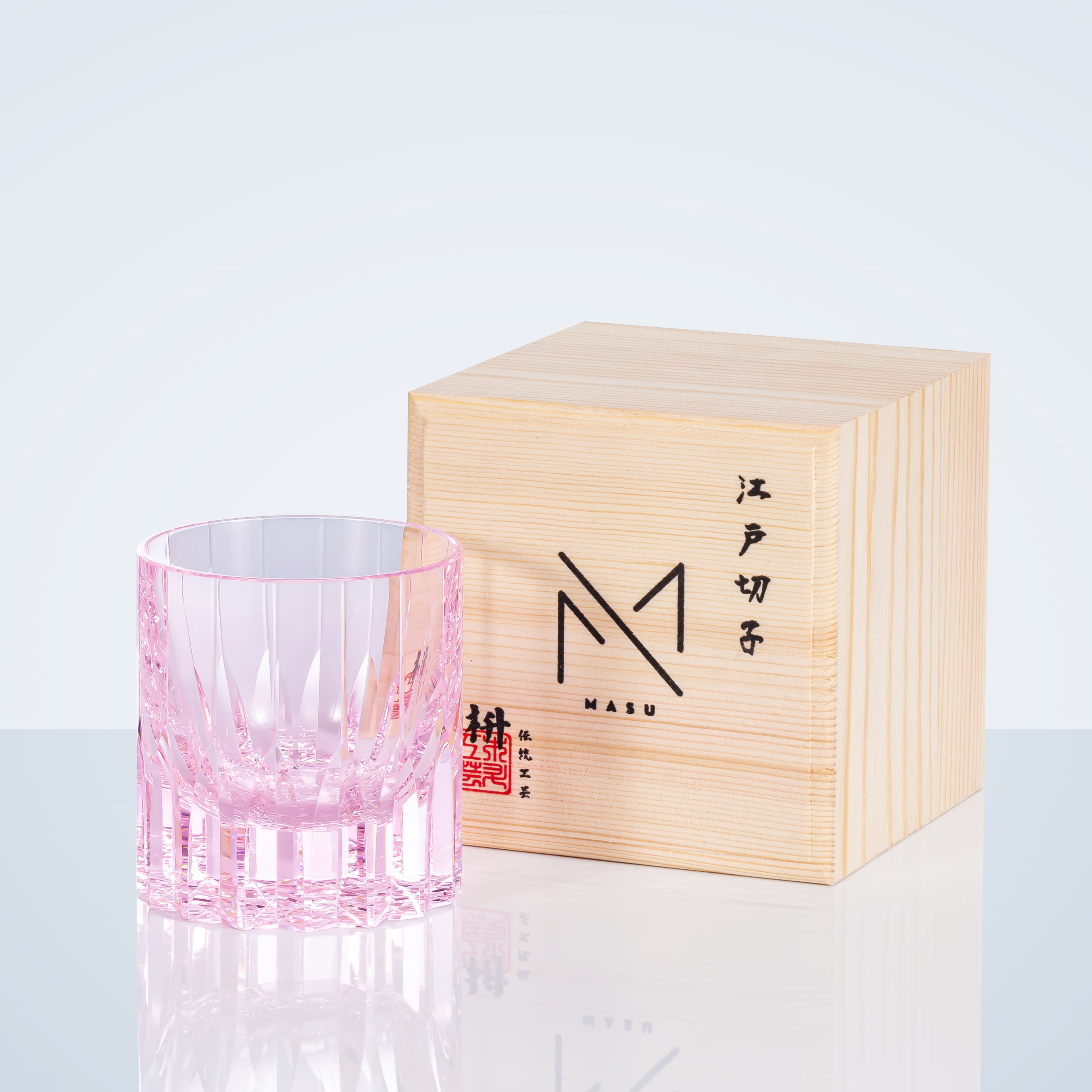 Hand-Cut Crystal Whisky Tumbler with Diamond Facets in Presentation Box for Bourbon, Scotch & Cocktails | Thomler