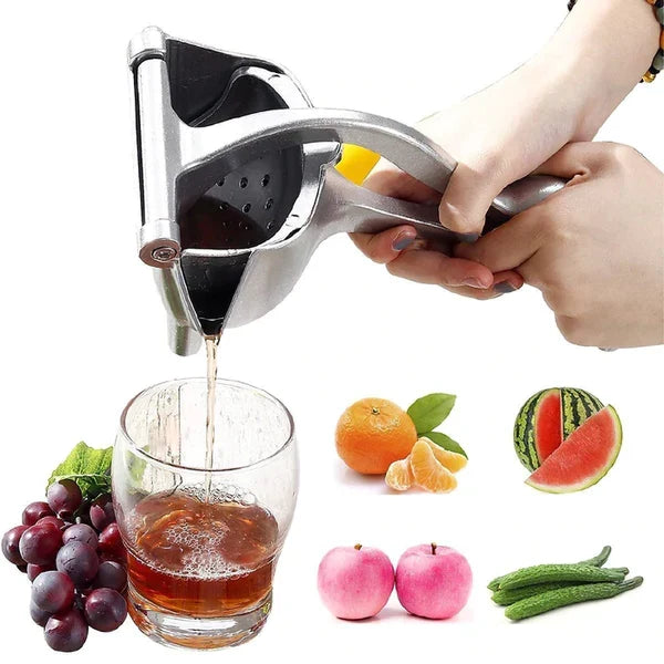 Manual Citrus Press – Portable Hand-Crank Juicer for Lemons, Limes, Oranges – Fresh Juice Extractor for Home, Travel & Outdoor Use | Thomler