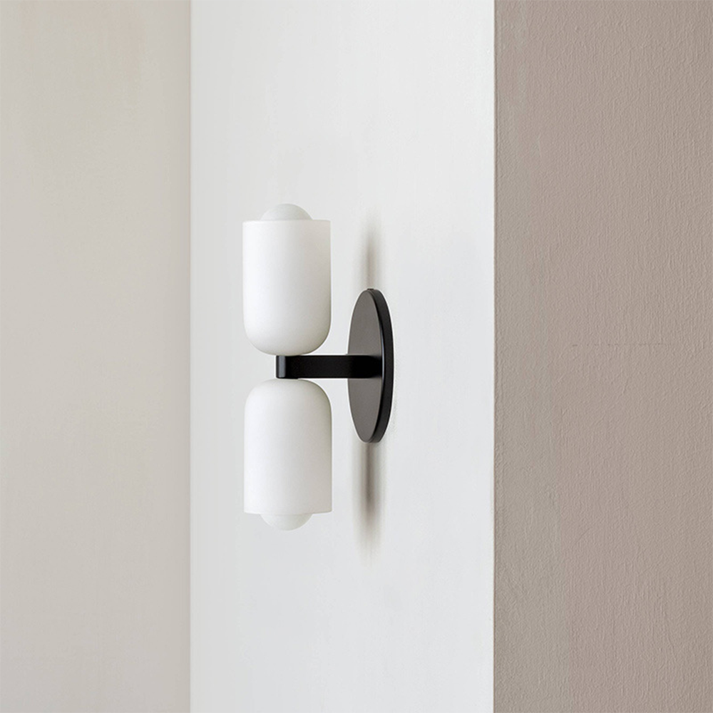 Cylindrical Acrylic Wall Sconce with Dual-Direction Glow for Bedroom & Hallway | Thomler