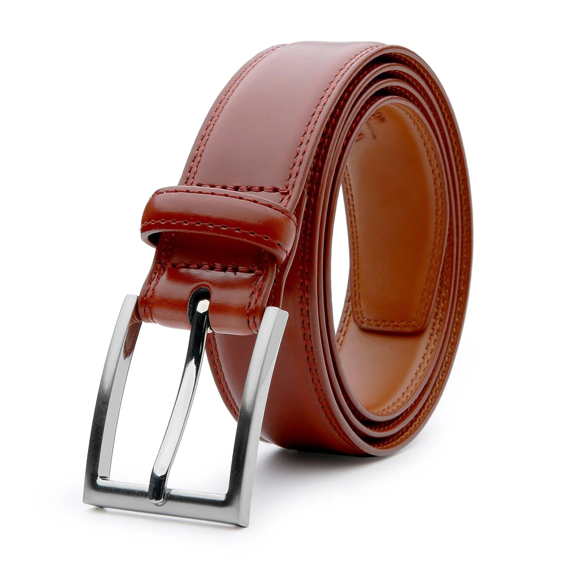 Ledergürtel Premium Leder mit klassischer Dornschließe