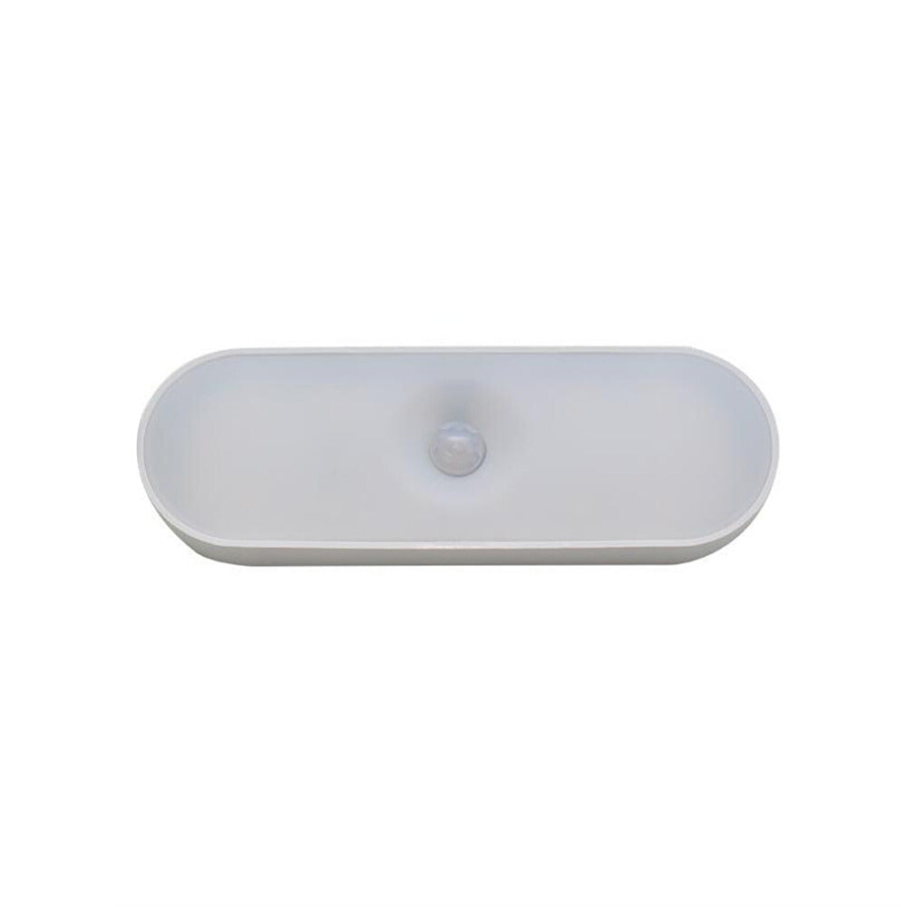 Rechargeable Motion-Activated Under-Cabinet Light Strip – Stick-On LED Puck for Pantry, Wardrobe, Hallway, Night Navigation – USB-Powered | Thomler
