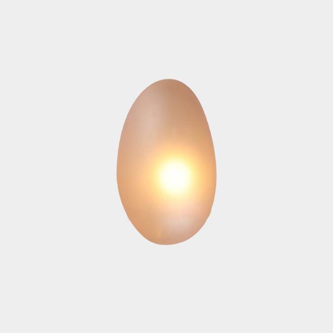 Pebble Glass Wall Lamp 8.6 in LED Indoor Wall Ceiling Light Sculptural Modern Fixture Ambient Lighting | Thomler