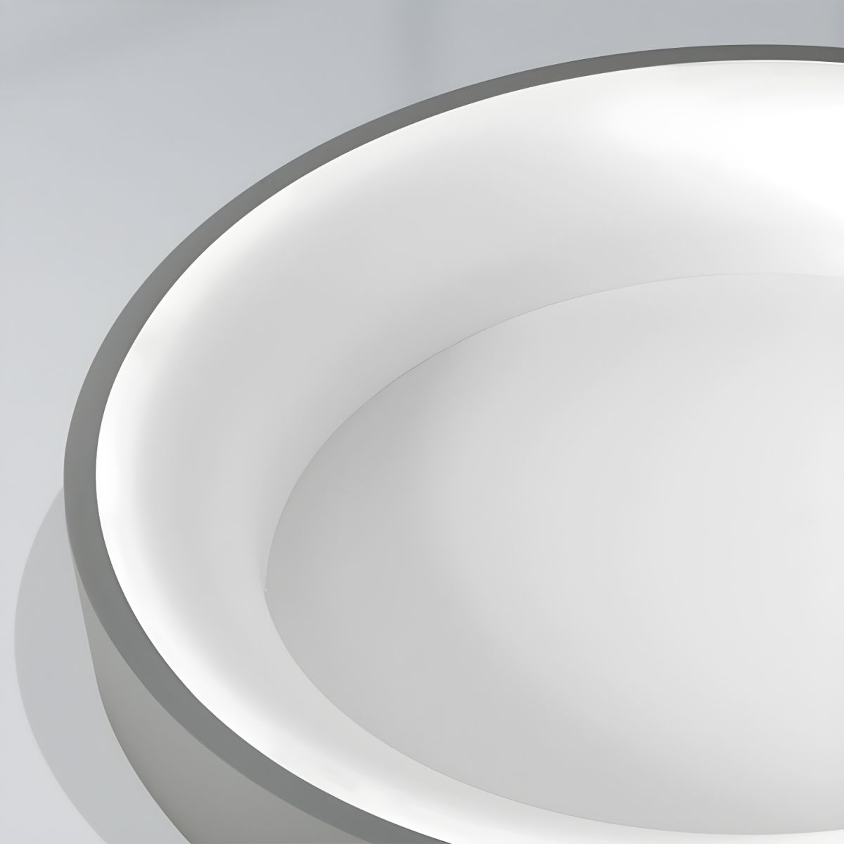 Ceiling Light Iron Acrylic LED Flush Mount Low Ceiling Bedroom Hallway Living Room Modern Round Lighting Fixture | Thomler