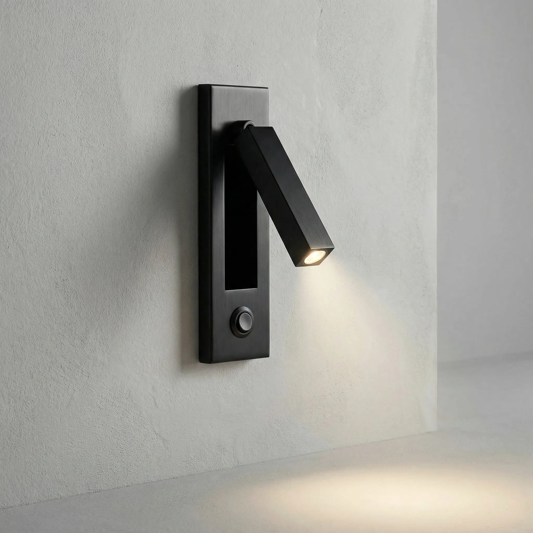 Wall Lamp Metal LED 5.0 cm Adjustable Reading Bedroom Bedside Swivel Arm Recessed Lighting | Thomler