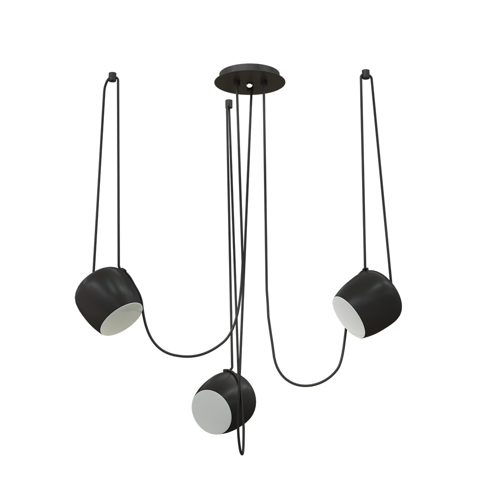 Pendant Light Aluminum 10W Dimmable 9.8 in Modern Living Room Kitchen Hanging Lamp Adjustable Cable Design | Thomler