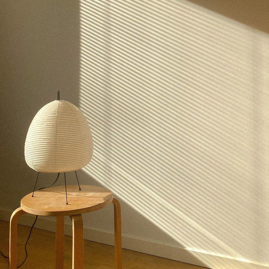 Table Lamp Mulberry Paper 16.9 in Indoor Soft Light White Decorative LED E26 E27 | Thomler