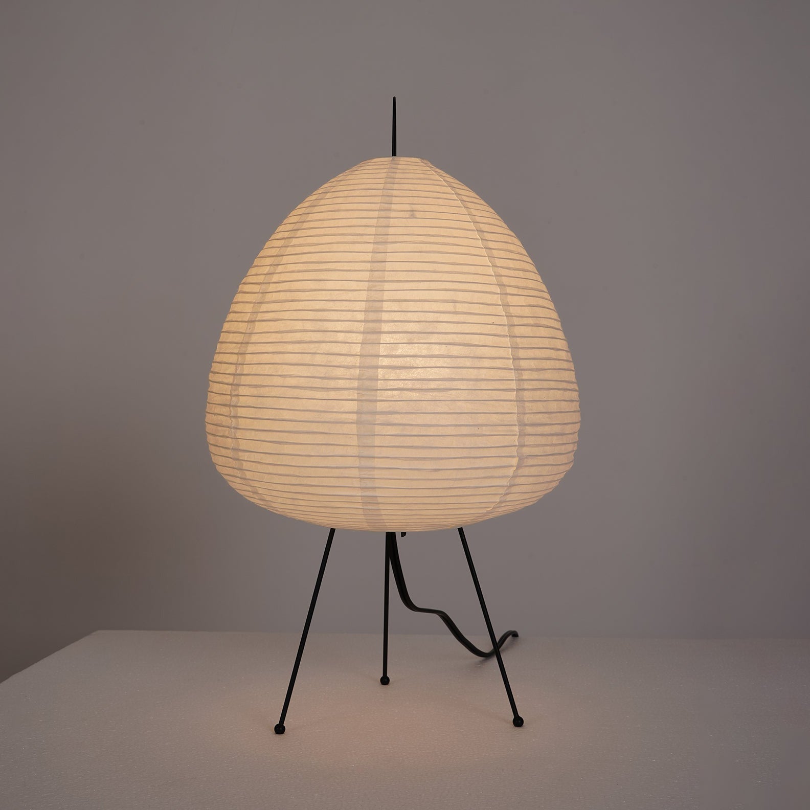 Table Lamp Mulberry Paper 16.9 in Indoor Soft Light White Decorative LED E26 E27 | Thomler