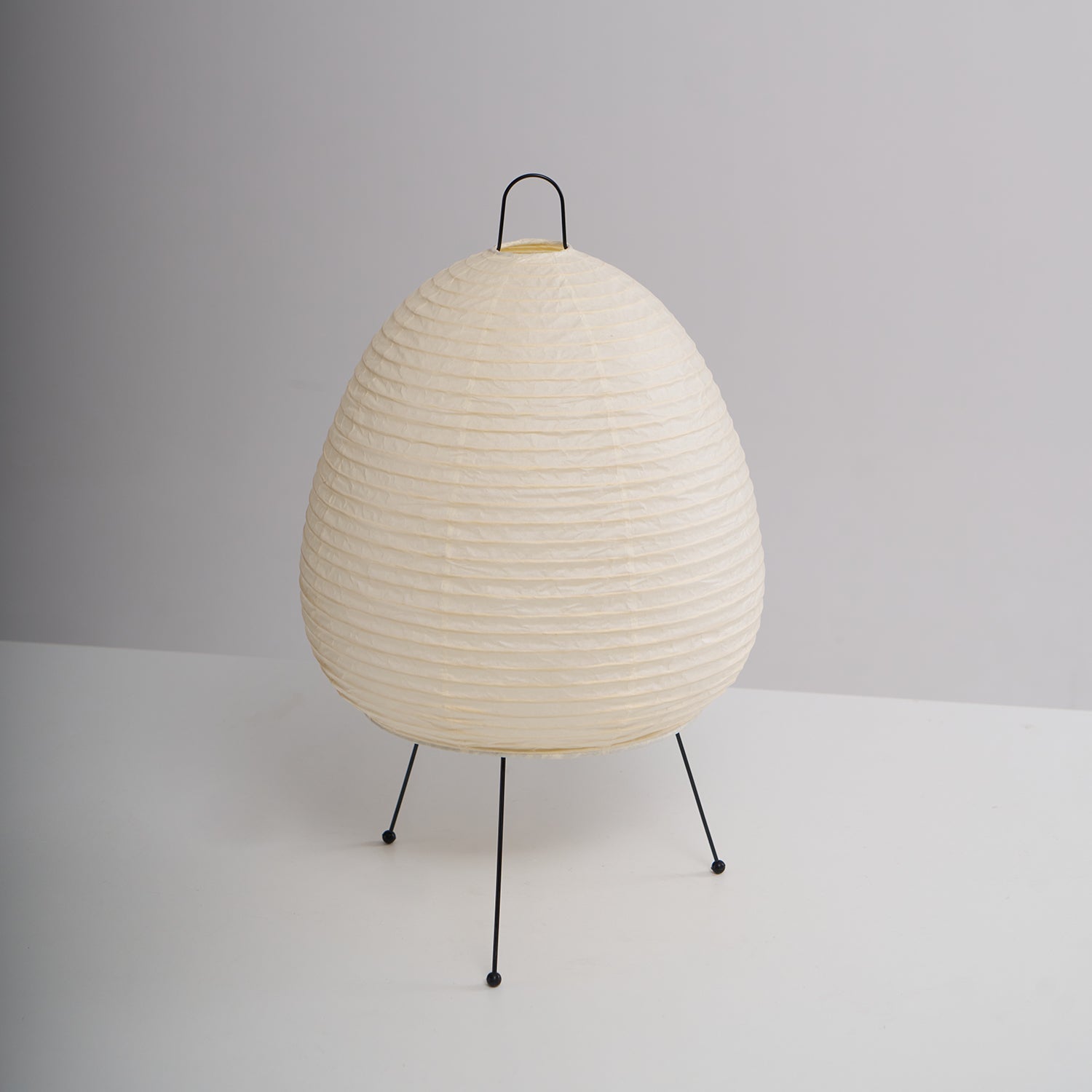 Table Lamp Rice Paper 16.9 in Indoor LED Bedroom Desk Nightstand Light | Thomler