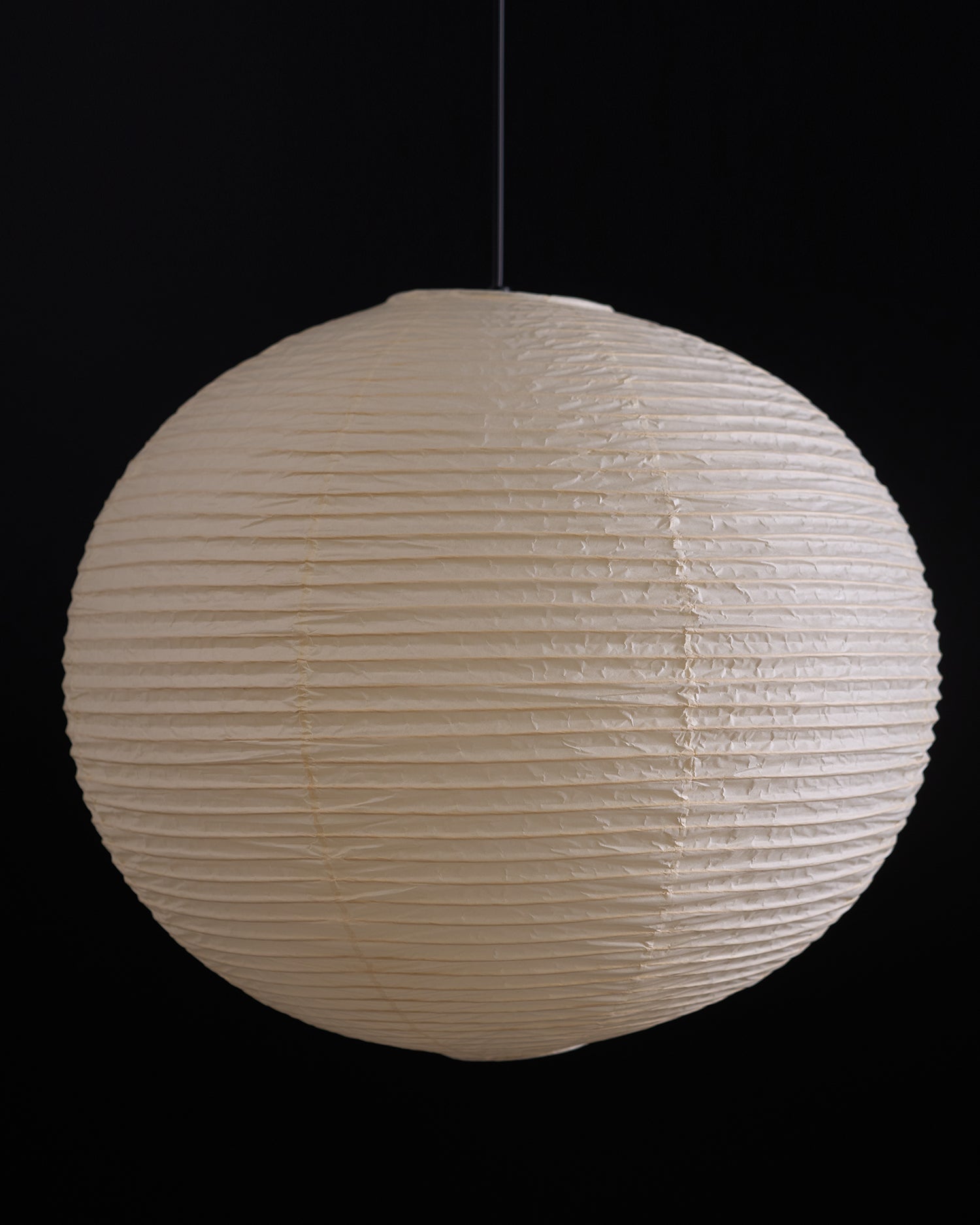 Pendant Light Cotton Paper Shade 19.6 in Adjustable Dining Room Kitchen Island Hanging Ceiling Lamp | Thomler