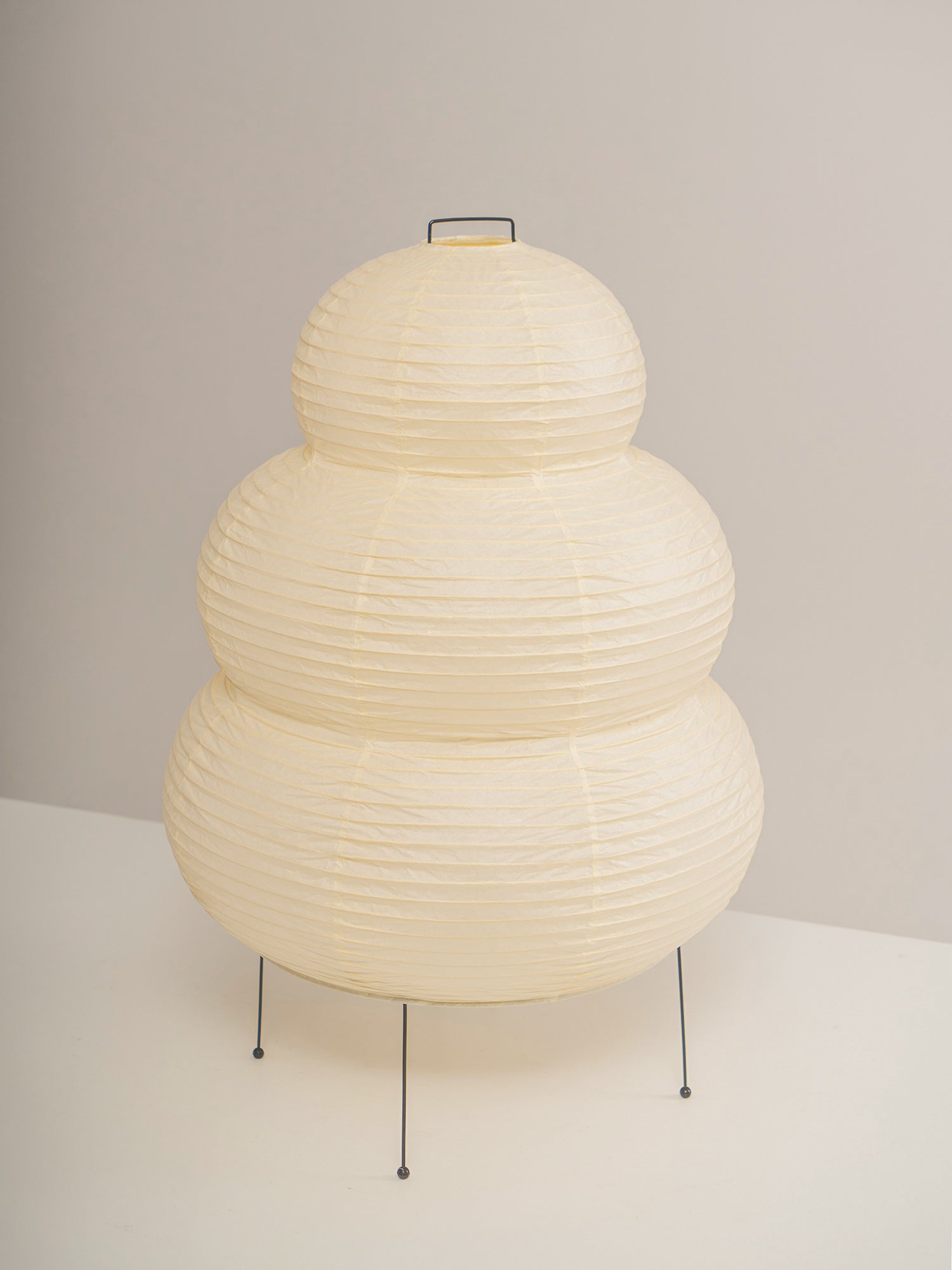 Table Lamp Rice Paper 16.9 in Indoor LED Bedroom Desk Nightstand Light | Thomler