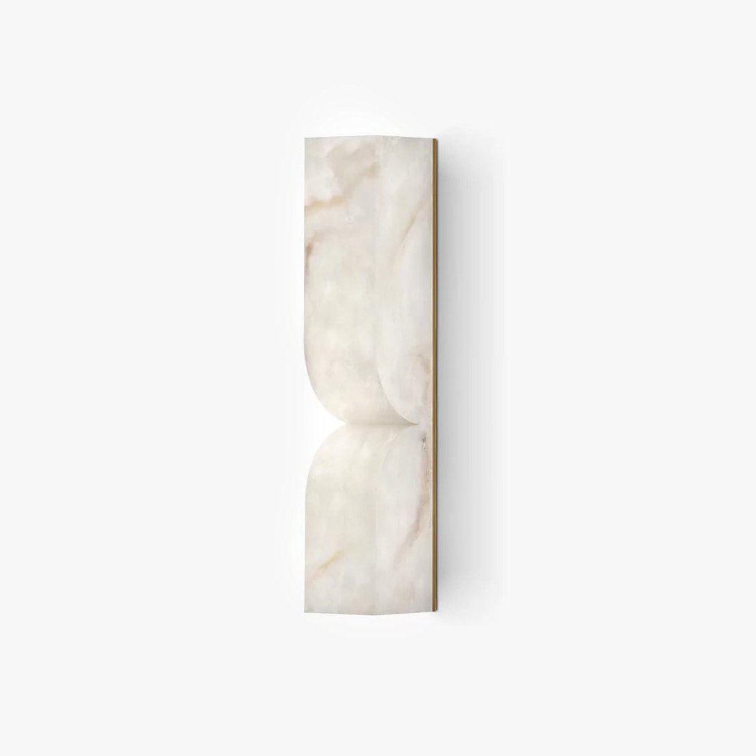 Wall Sconce Alabaster 13.8 in LED Indoor Lighting Gold Black Modern Home Bedroom Living Room Decorative Accent | Thomler