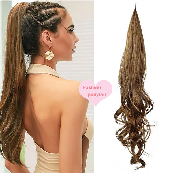 Clip-In Ponytail Hair Extension with Volume Boost – Secure All-Day Hold, Multiple Shades Available | Thomler