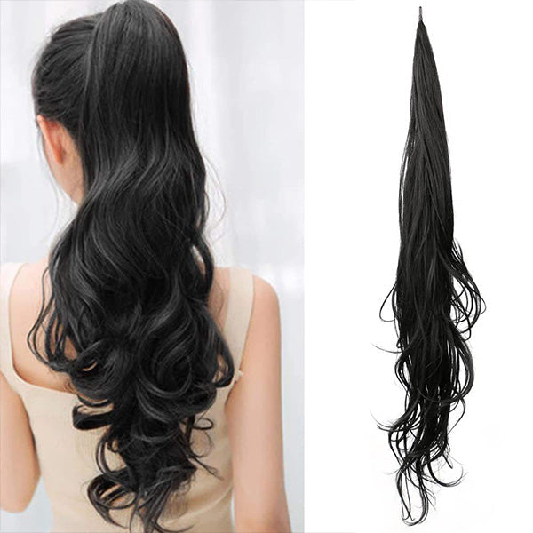 Clip-In Ponytail Hair Extension with Volume Boost – Secure All-Day Hold, Multiple Shades Available | Thomler