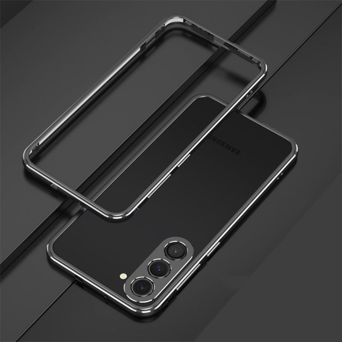 Aluminum Frame Case for Samsung Galaxy – Shock-Absorbing Metal Bumper with Raised Edges & Precise Cutouts – S22 S23 S24 S25 S26 Plus Ultra | Thomler