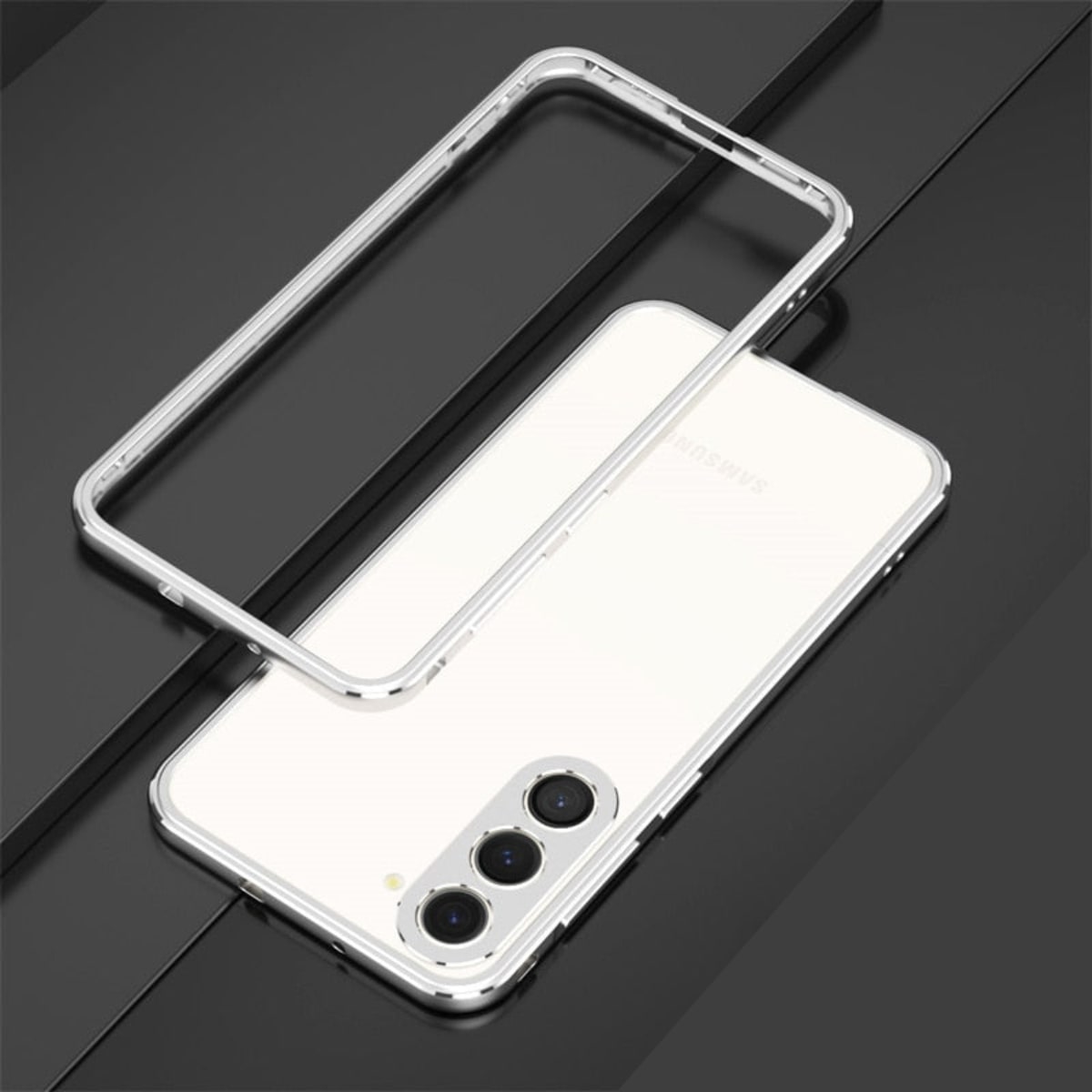 Aluminum Frame Case for Samsung Galaxy – Shock-Absorbing Metal Bumper with Raised Edges & Precise Cutouts – S22 S23 S24 S25 S26 Plus Ultra | Thomler