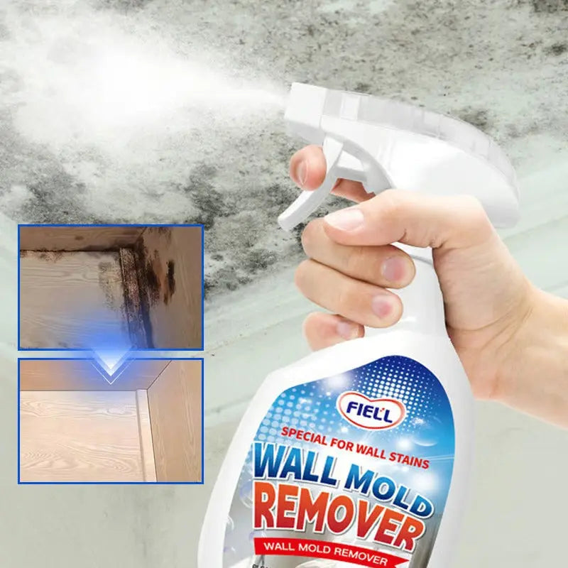 Mold Remover Spray for Walls, Tile Grout & Wood – Fast-Acting Odor Eliminator for Bathrooms, Basements & Kitchens | Thomler