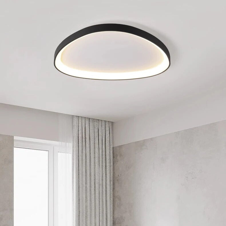 Ceiling Light Metal Oval 60.0 cm Dimmable LED Bedroom Hallway Living Room Adjustable Light Colours | Thomler