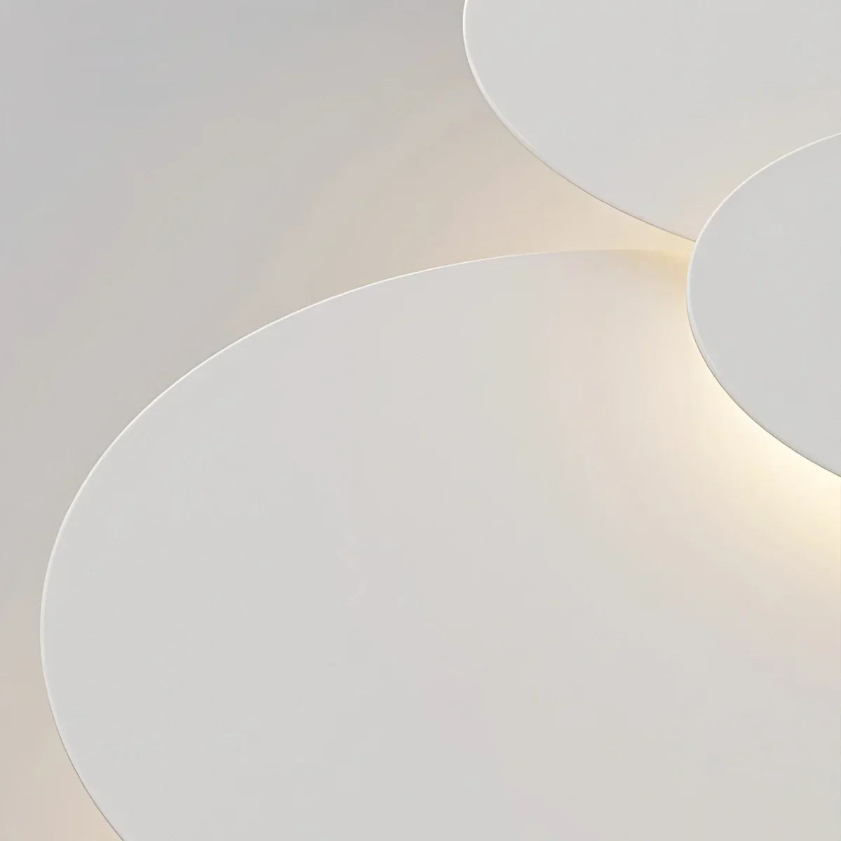Ceiling Light Integrated LED Adjustable Discs White Dimmable Living Room Bathroom Modern Flush Mount Lighting Remote Control | Thomler