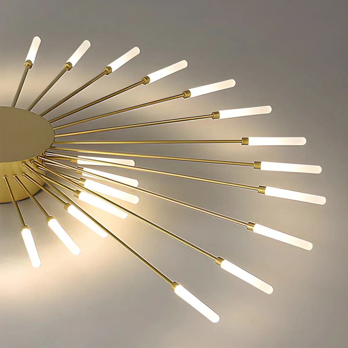 Ceiling Light Metal LED 20 To 42 Light Points Living Room Dining Room Dimmable Remote Modern Lighting Fixture | Thomler