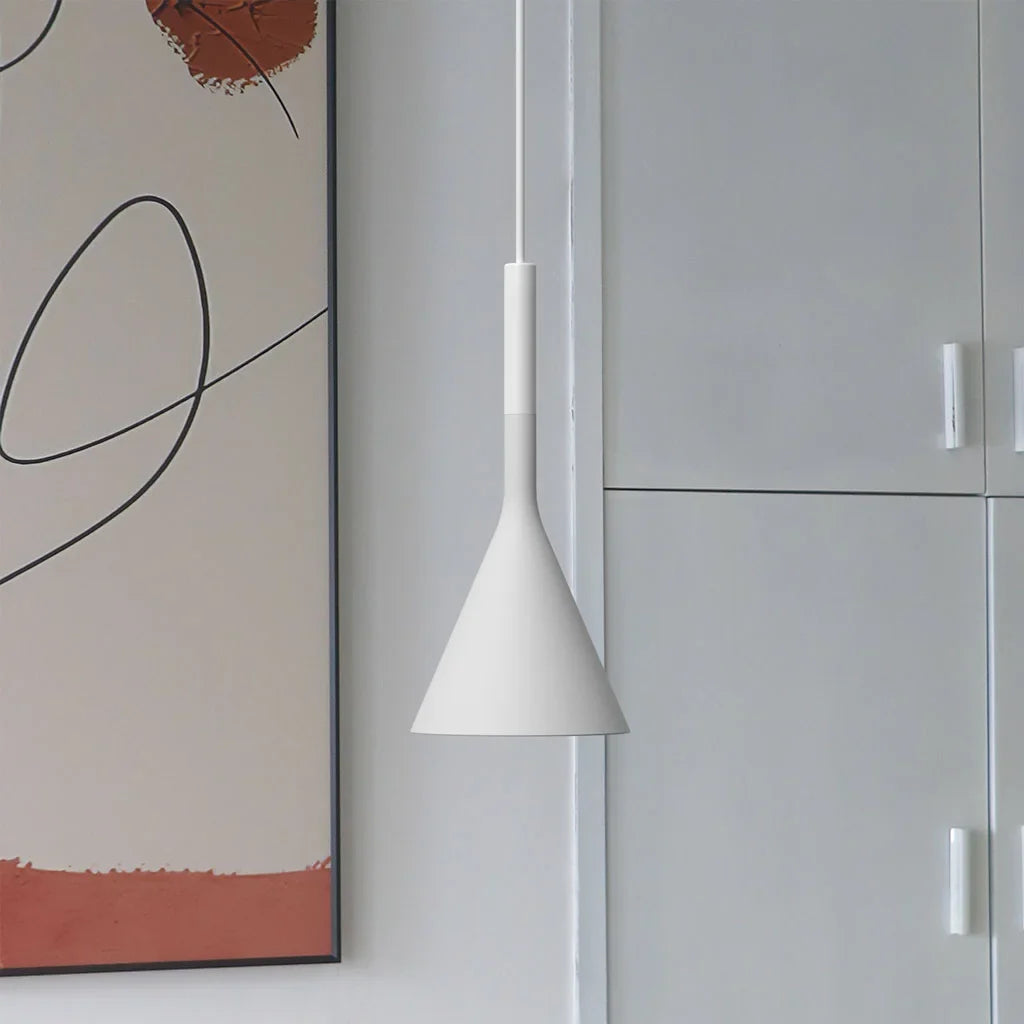 Pendant Light Concrete 10 in Grey Adjustable Dining Room Kitchen Island Hanging Ceiling Lamp | Thomler