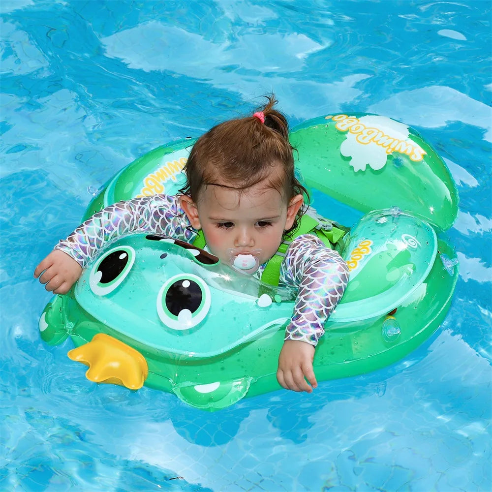 Infant Water Float Ring with Supportive Seat Design for Bath & Pool Fun | Thomler
